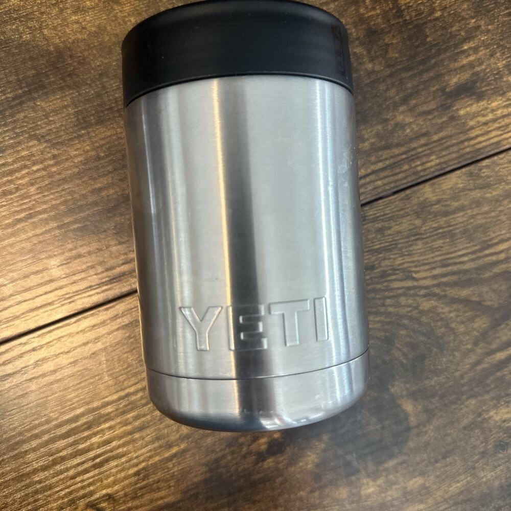YETI RAMBLER Koozie Can Cool Colster 12 oz Can Beer Soda Cooler Stainless Steel